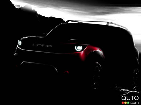 Ford dévoile une image du Ford Bronco et d'un petit nouveau